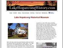 Tablet Screenshot of lakehopatconghistory.com